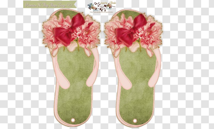 Slipper Flip-flops Shoe Pink M - Flipflops - Flip Flops Watercolor Transparent PNG