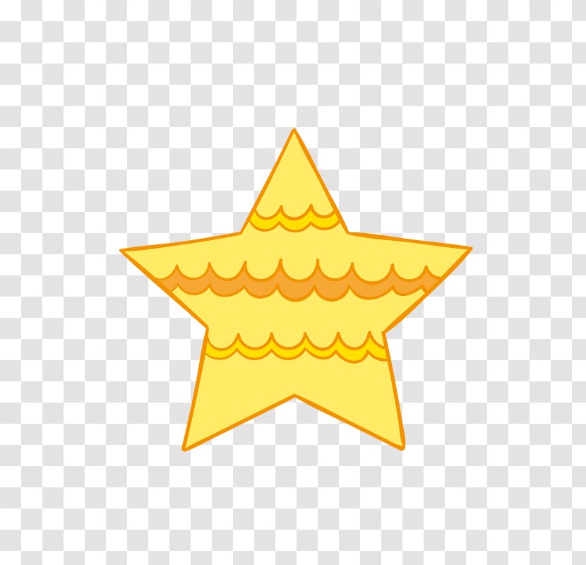 Scale Lines Stars - Yellow - Star Transparent PNG