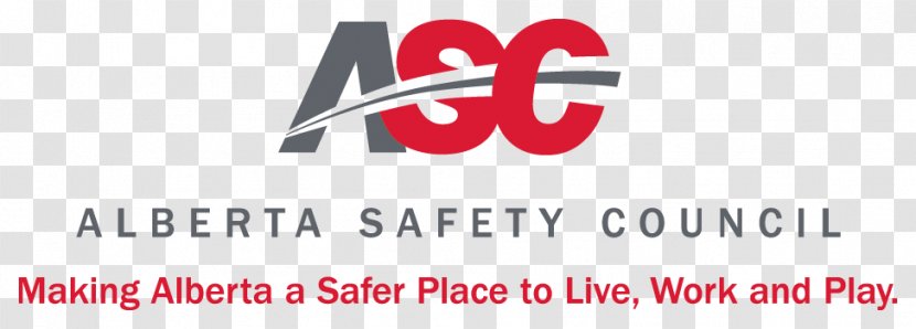 Logo Brand Product Trademark The Alberta Safety Council - Text Transparent PNG