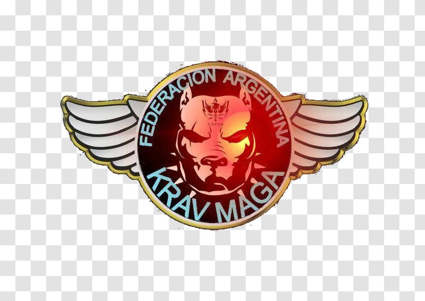 Pit Bull Badge Emblem Logo - Krav Maga Transparent PNG
