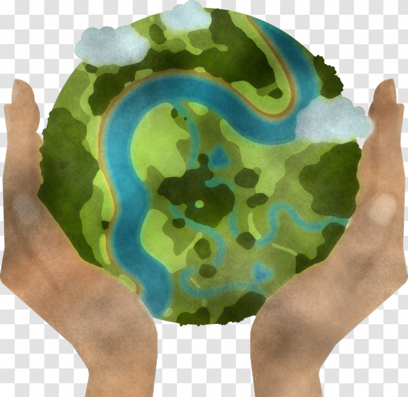 Earth World Hand Globe Planet Transparent PNG