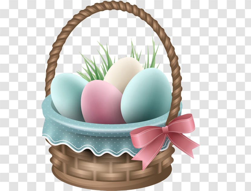 Easter Bunny Basket Egg - Happy Transparent Background Clipart Transparent PNG