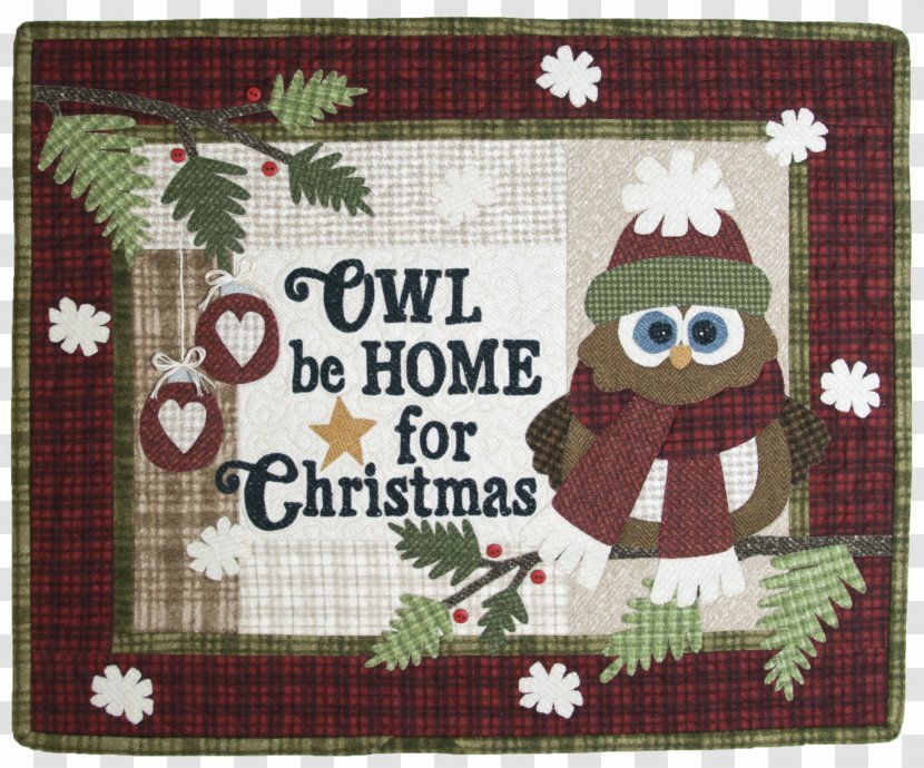 Quilting Needlework Textile Pattern - Christmas Transparent PNG