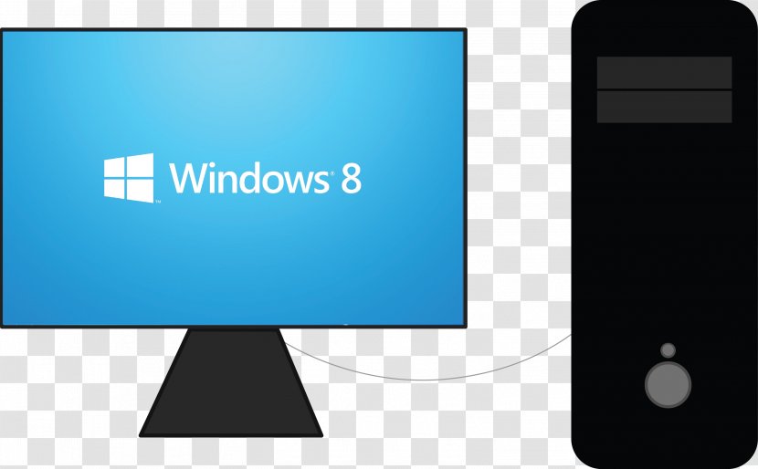 Output Device Computer Monitors Windows 8 Microsoft - Upgrade - Repair Transparent PNG