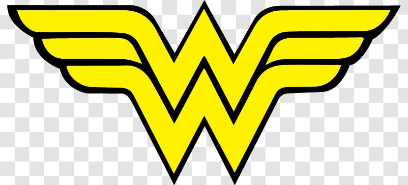 Wonder Woman Logo DC Comics Iron-on - Symbol Transparent PNG