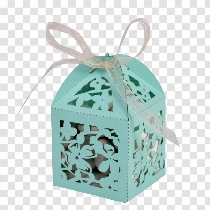 Turquoise - Mint Gift Box Transparent PNG
