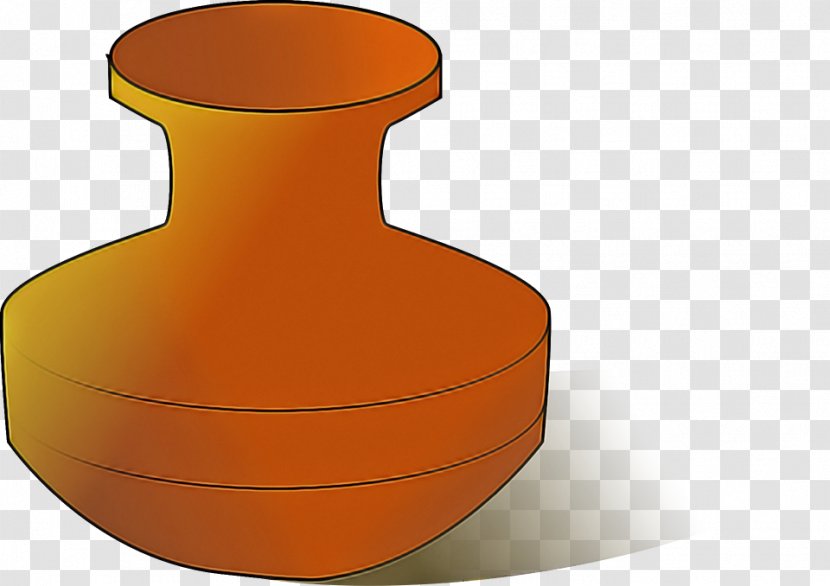 Orange - Artifact - Vase Transparent PNG