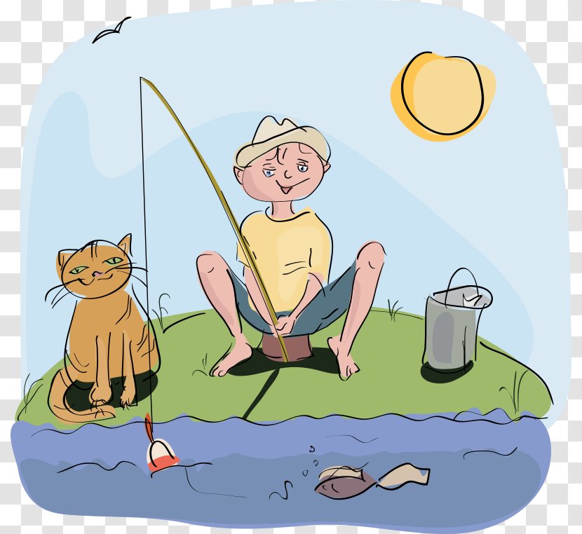 Fishing Clip Art - Cricut - Lady Cliparts Transparent PNG