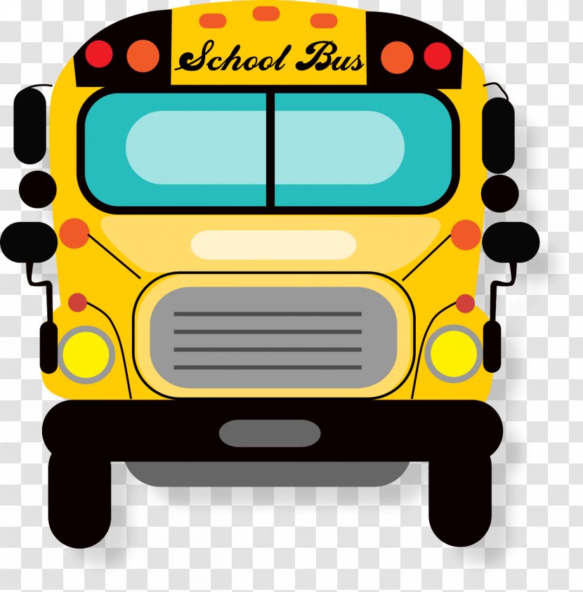 School Bus - Yellow - Car Transparent PNG
