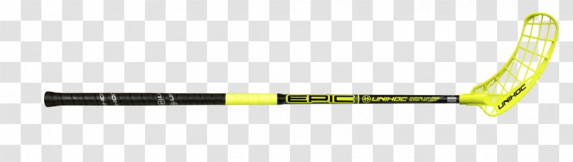 UNIHOC Floorball Yellow St. Louis - Black And Curve Transparent PNG
