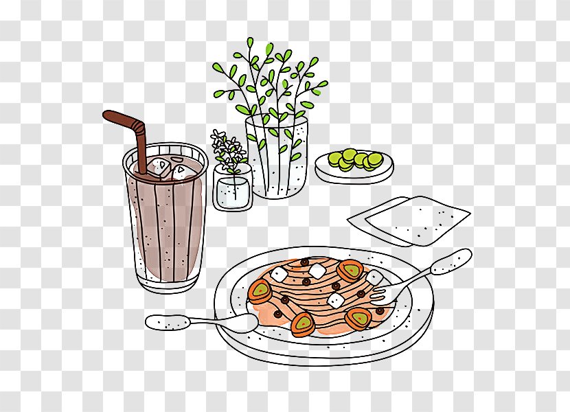 Dim Sum Illustration - Tableware - Food On The Table Transparent PNG
