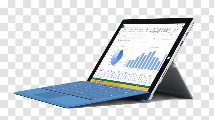 Surface Pro 3 2 4 Laptop Transparent PNG