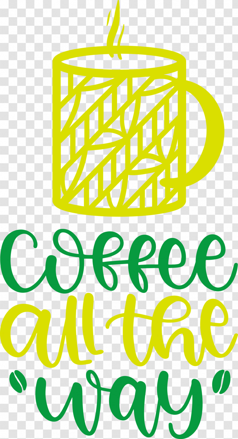 Coffee All The Way Coffee Transparent PNG