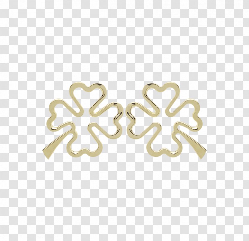 Euclidean Vector Royalty-free Shutterstock Earring Illustration - Stock Photography - Open Clover Necklace Transparent PNG
