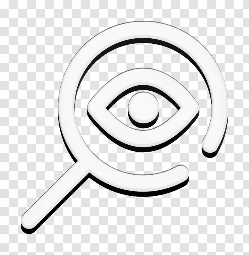Design Thinking Icon Eye Search - Symbol Transparent PNG