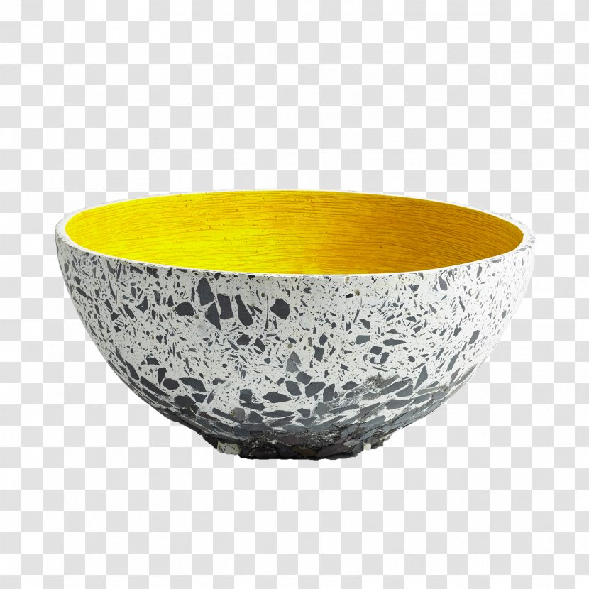 Bowl Ceramic Glass Material Jesmonite Transparent PNG