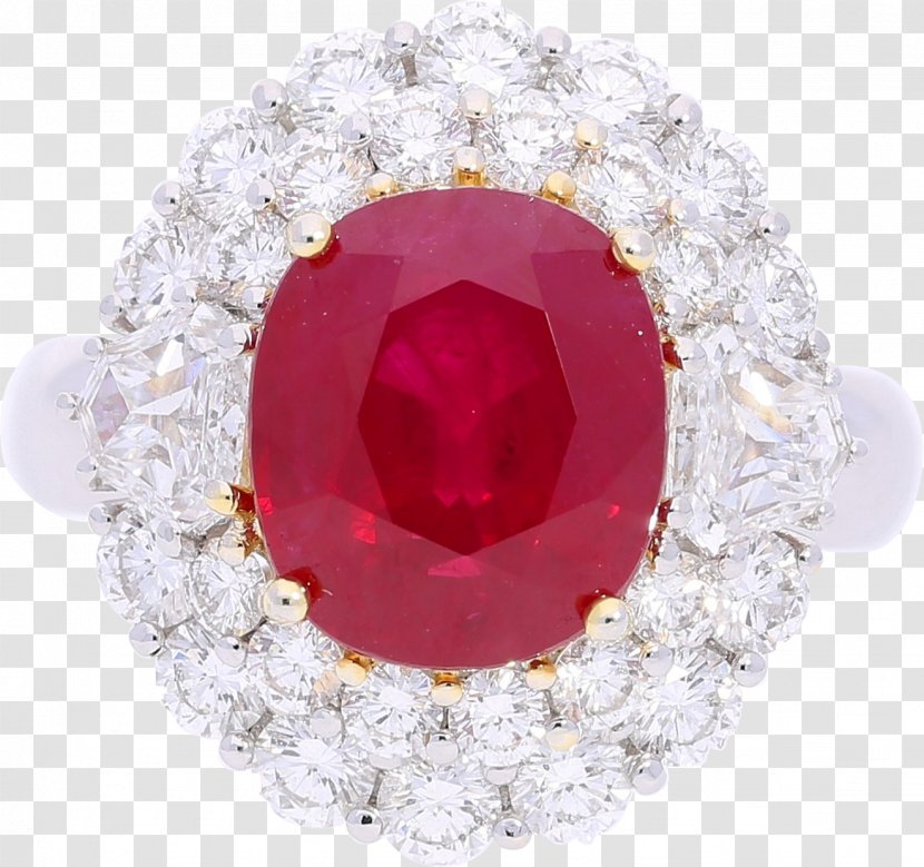Body Jewellery Ring Sapphire Diamond - Frame Transparent PNG