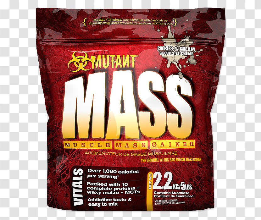 Dietary Supplement Bodybuilding Gainer Weight Gain Mass - Snack Transparent PNG