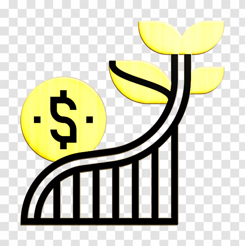 Growth Icon Sprout Icon Investment Icon Transparent PNG