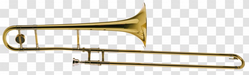 Trombone Brass Instrument Trumpet Musical Mouthpiece - Flower Transparent PNG