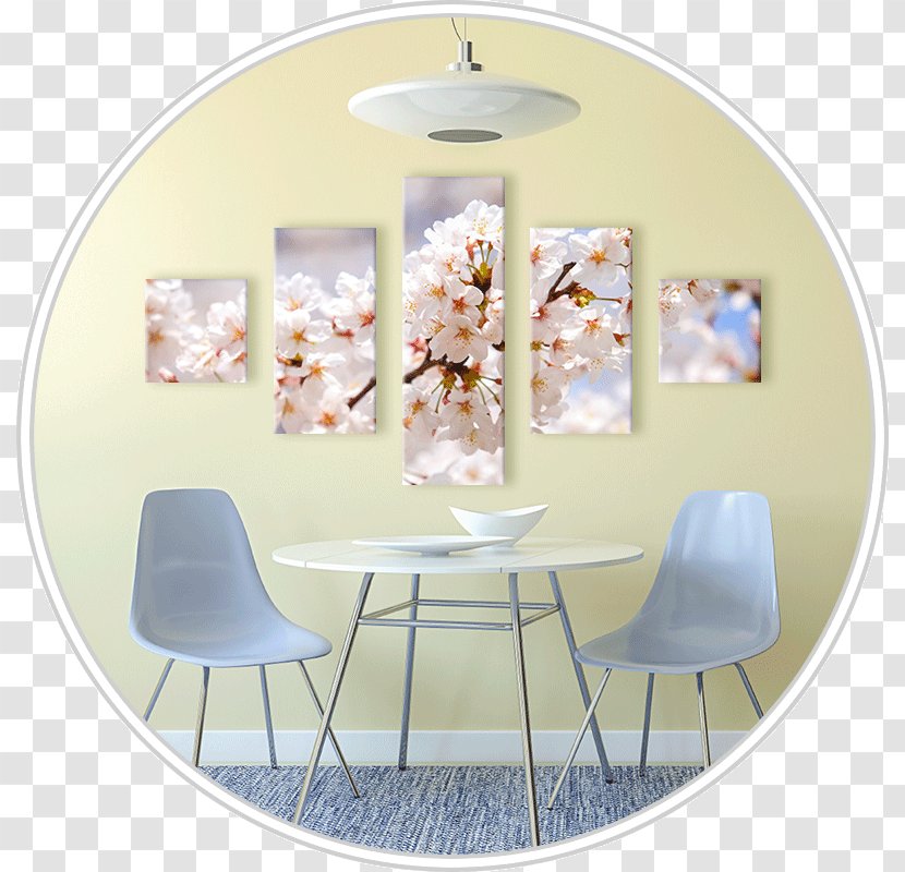 Table Painting Art Canvas Modernform - Room Transparent PNG