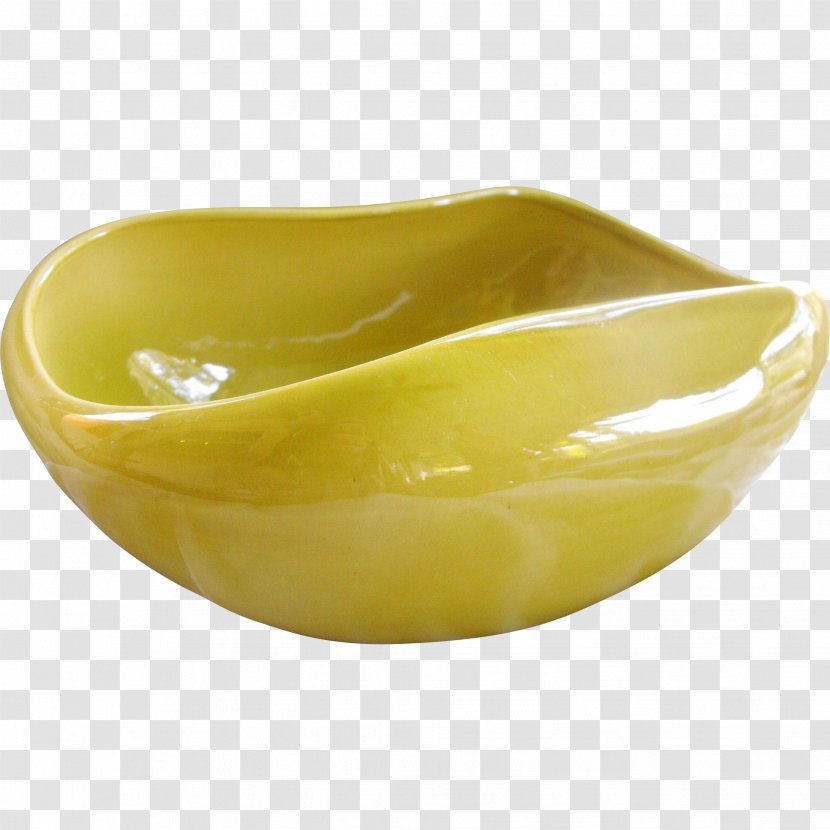 Bowl Ceramic - Yellow - Design Transparent PNG