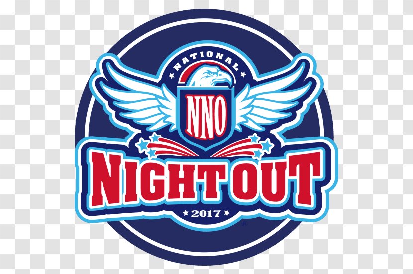 2017 National Night Out Texas Neighborhood Watch Crime Police - Trademark - Celebration Flyer Transparent PNG
