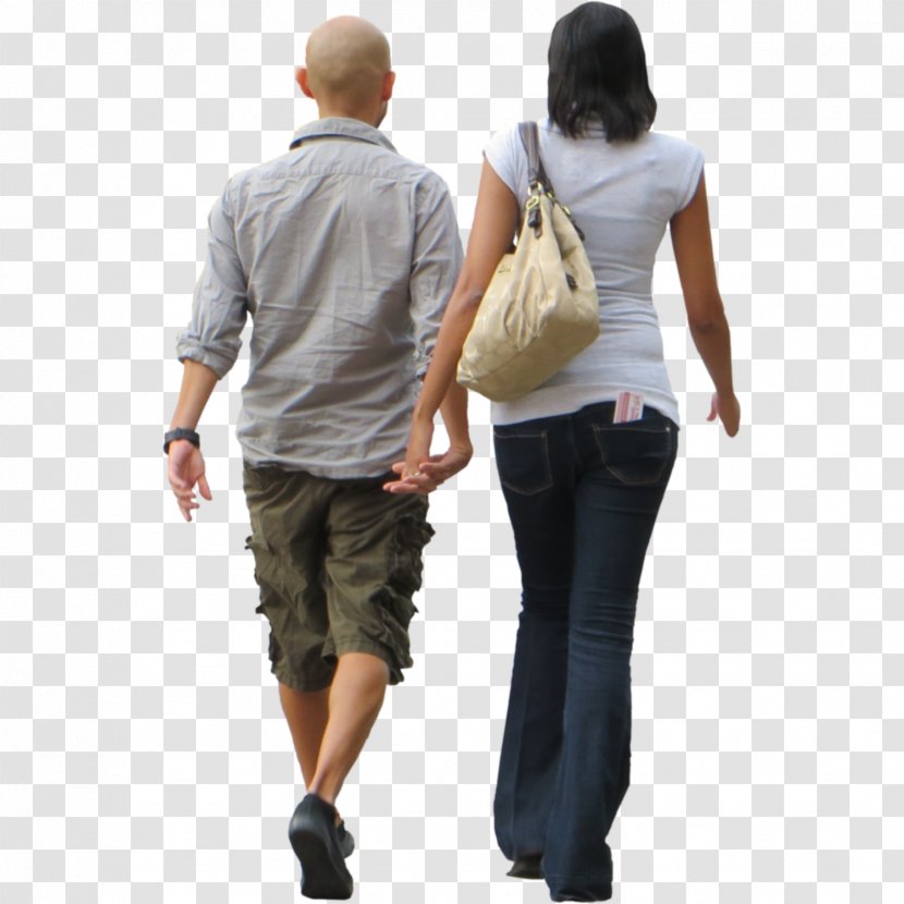 Walking Rendering - Clipping Path Transparent PNG