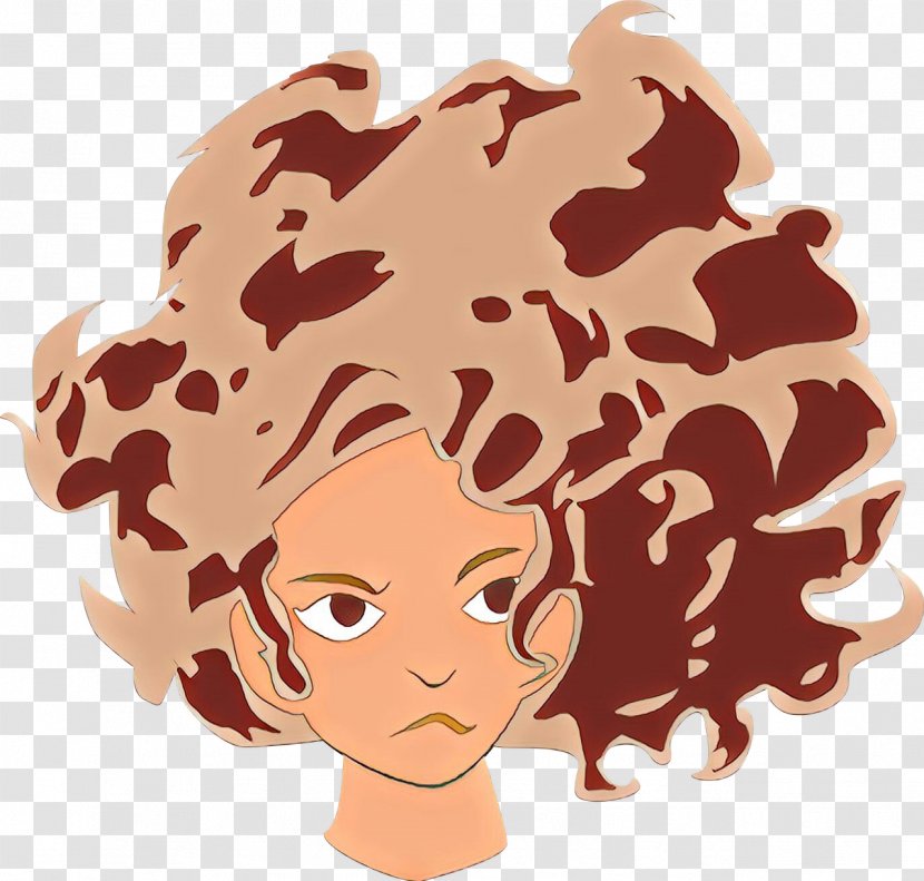 Hair Cartoon - Afrotextured - Ear Smile Transparent PNG