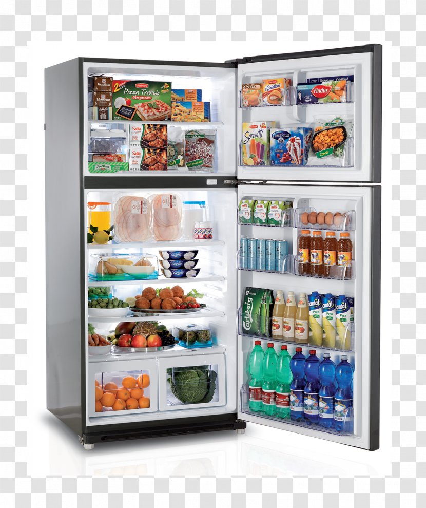 Refrigerator Auto-defrost Chiller Freezers - Refrigeration - Open Transparent PNG