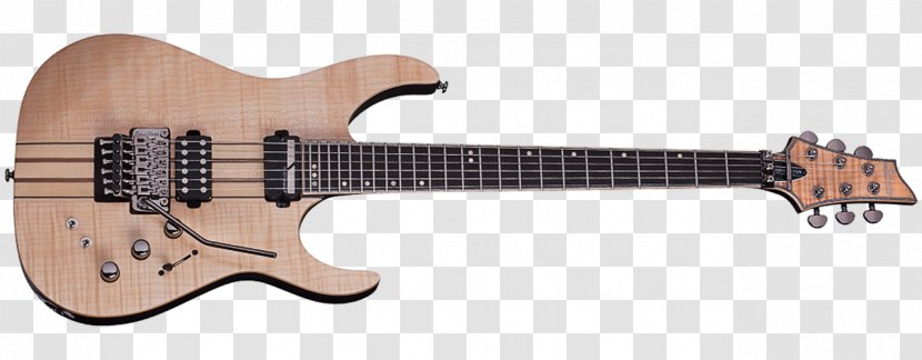 Seven-string Guitar Schecter Research Neck-through Electric - Musical Instruments - Mother Loaded Transparent PNG