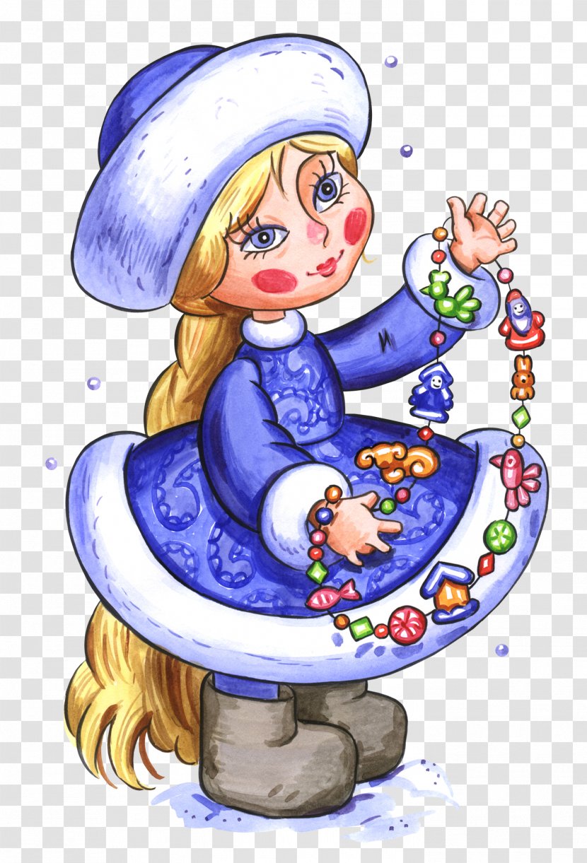 Snegurochka Ded Moroz Grandfather Fairy Tale Christmas - Animaatio - Recreation Transparent PNG