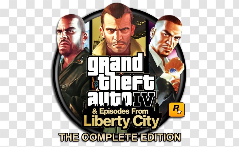 Grand Theft Auto IV: The Complete Edition Auto: Episodes From Liberty City III V Lost And Damned - Xbox 360 - Iv Soundtrack Transparent PNG