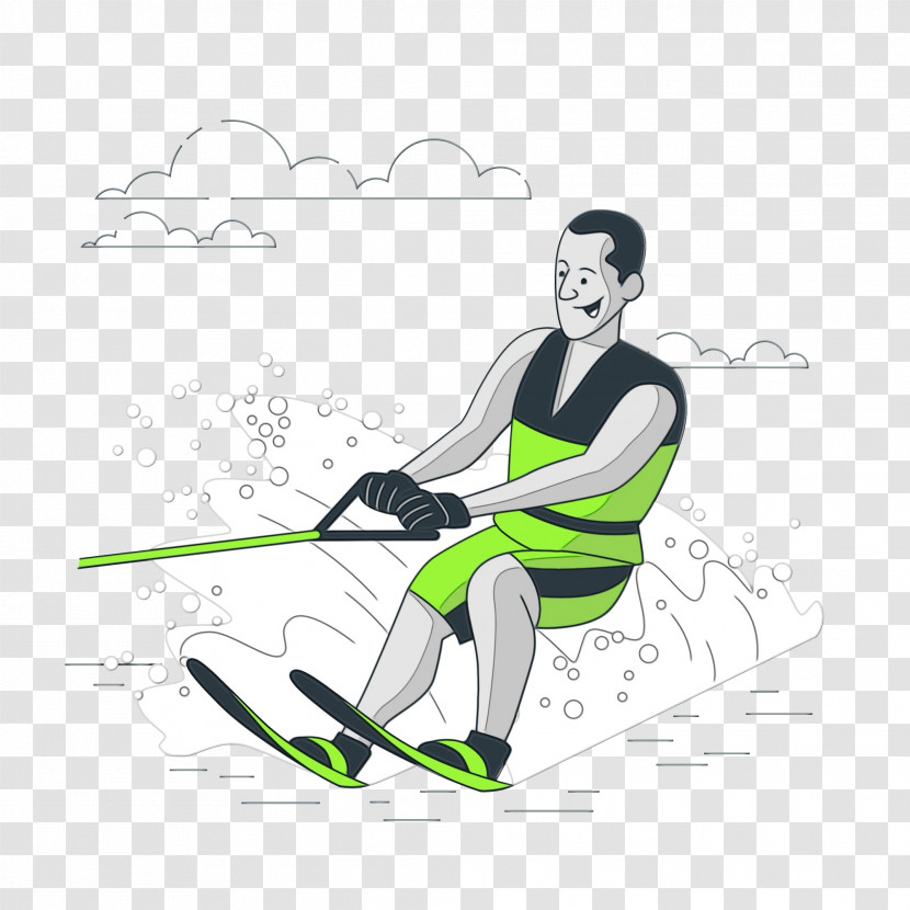 Sports Equipment Cartoon Can I Go To The Washroom Please? Transparent PNG