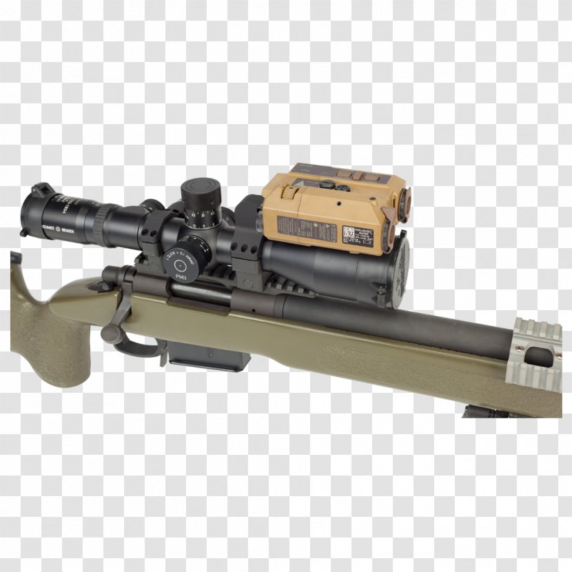 Weapon Range Finders Laser Rangefinder Telescopic Sight Picatinny Rail - Tree - Gun Transparent PNG