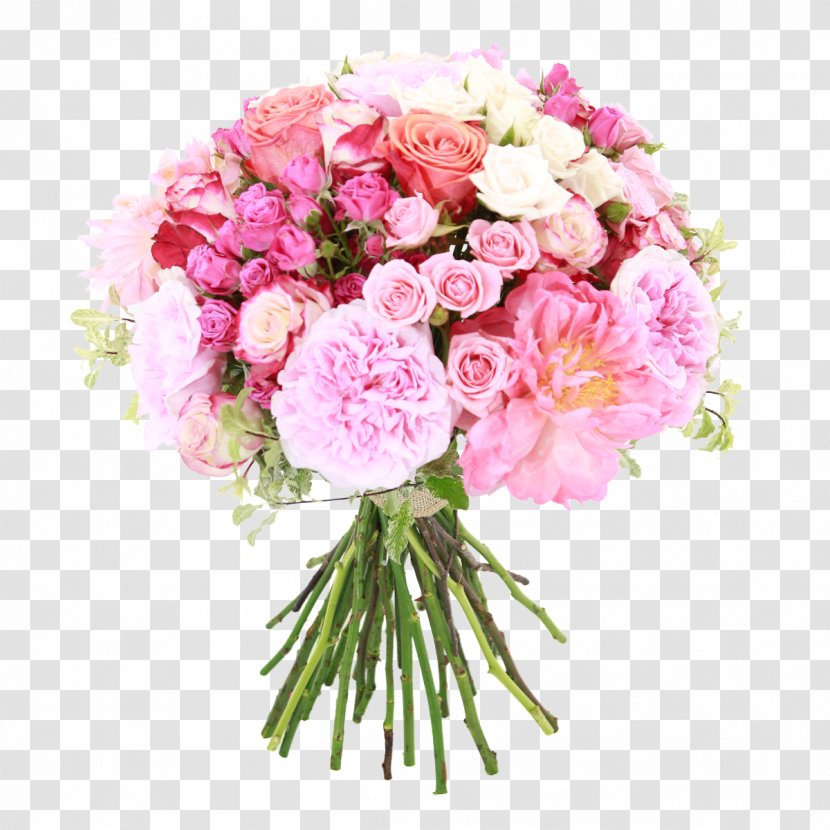 Garden Roses Flower Bouquet Floral Design Birthday - Gift Transparent PNG