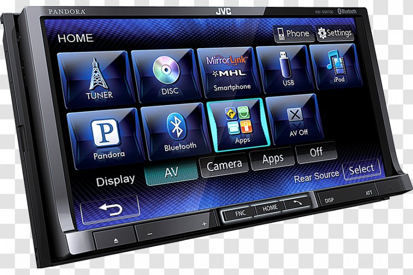 Car Automotive Head Unit Vehicle Audio JVC Radio Receiver - Gadget Transparent PNG