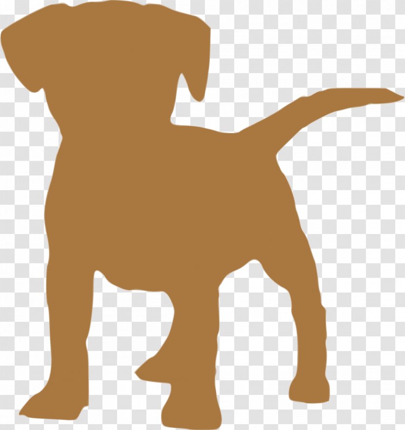 Dog Pet Sitting Puppy Silhouette - Carnivoran - Animal Silhouettes Transparent PNG