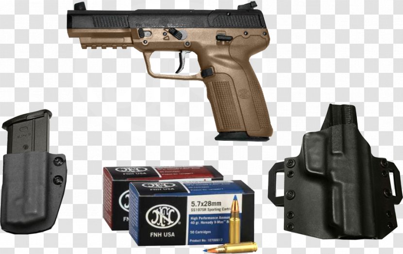 Trigger Firearm Ammunition FN Five-seven PS90 - Weapon Transparent PNG