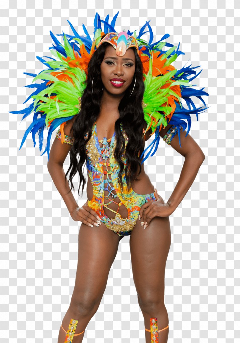 Carnival Costume Clothing Fashion Monokini - Flower - Both Legs Transparent PNG