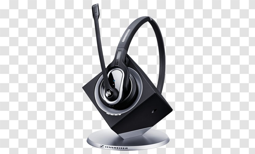 Microphone Headset Sennheiser Telephone Skype For Business - Technology Transparent PNG