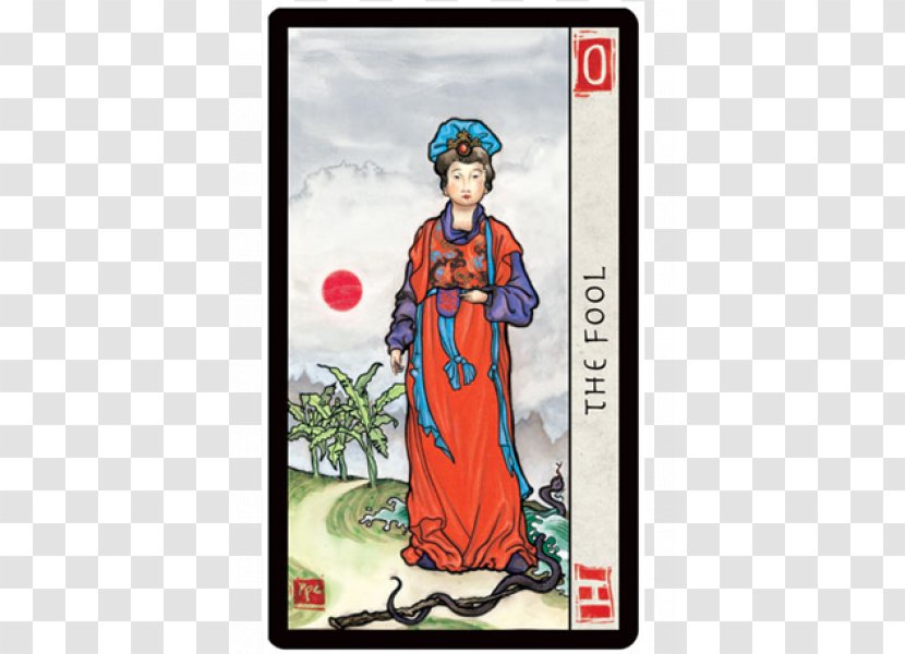 Chinese Tarot The Fool Playing Card Major Arcana - Traditional Virtues Transparent PNG