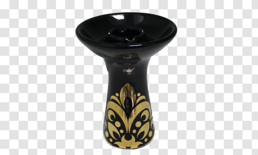 Black Gold Ceramic Vase Ouro Preto - Heart Transparent PNG