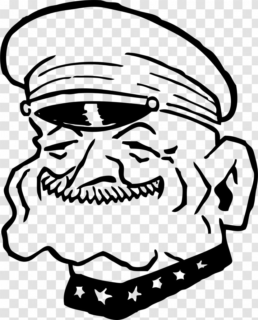 United States Navy Military Humour Admiral - Black And White Transparent PNG