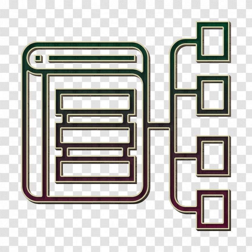 Data Management Icon Arrangement Icon Data Icon Transparent PNG
