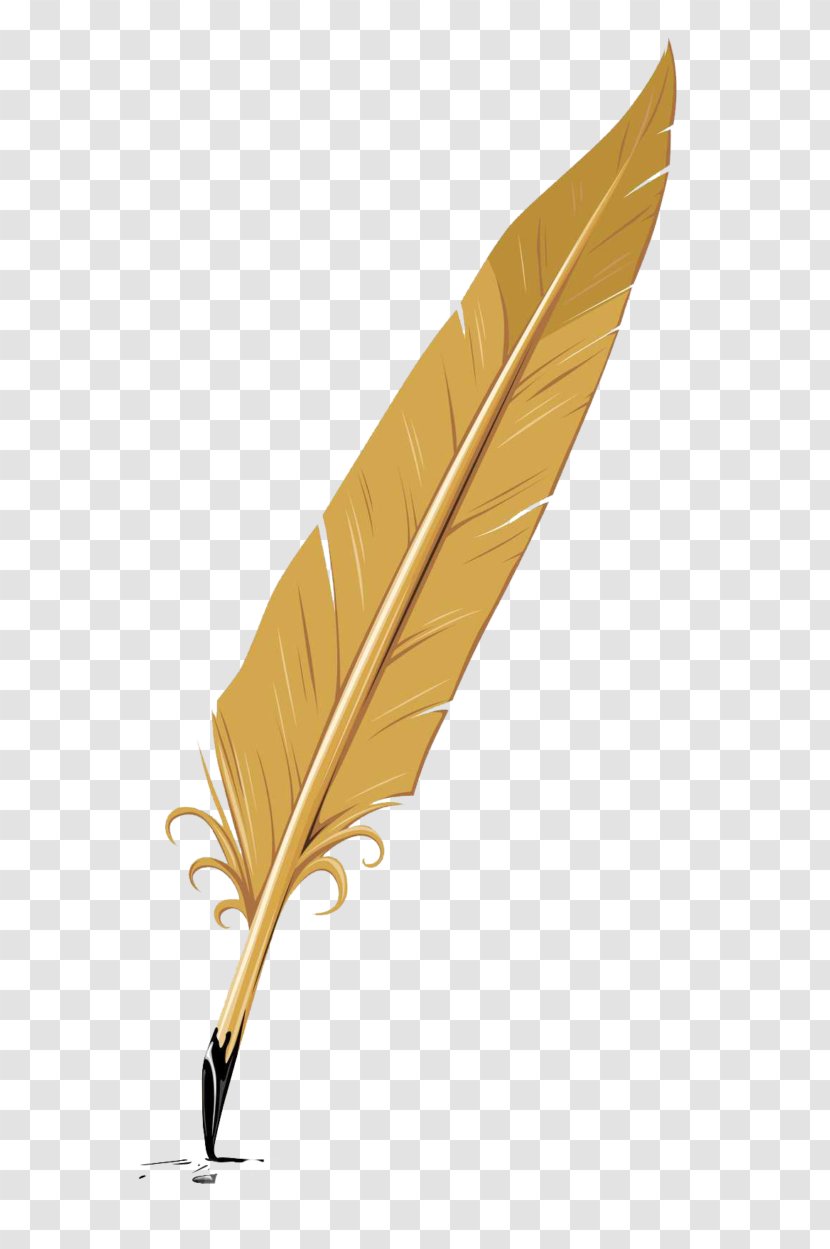 Writing Quill Feather Pen Transparent PNG