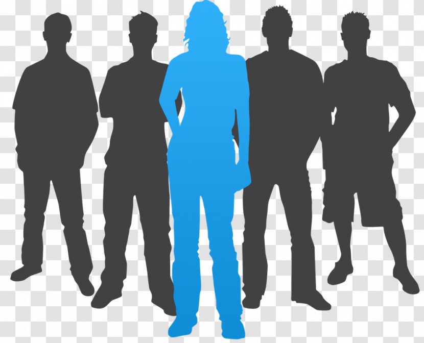 Management Leadership Silhouette Businessperson Clip Art - Team Members Transparent PNG
