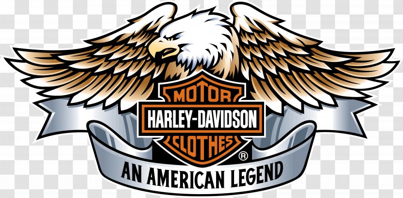 L-A Harley-Davidson Logo Motorcycle Clip Art - Crest - Harley-davidson Transparent PNG