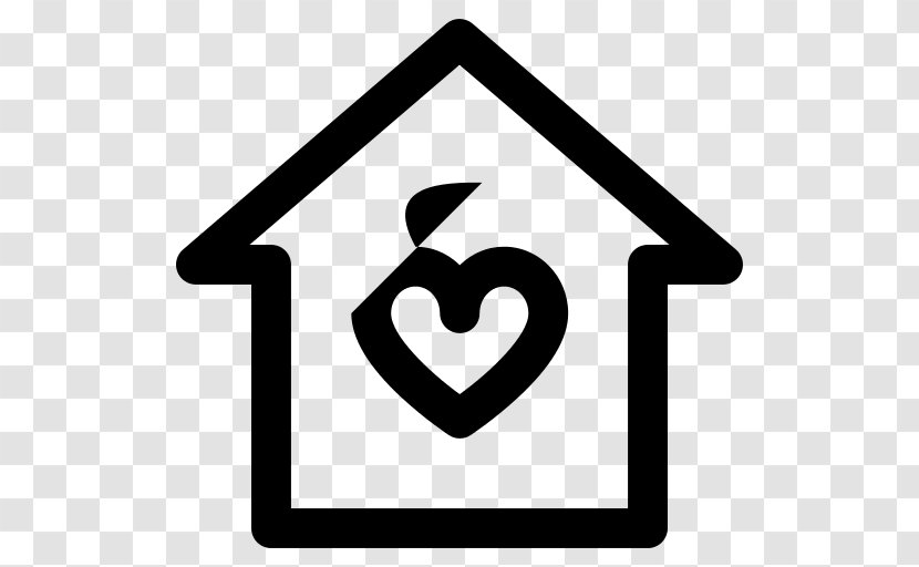 Heart Building House - Business - Address Symbol Transparent PNG