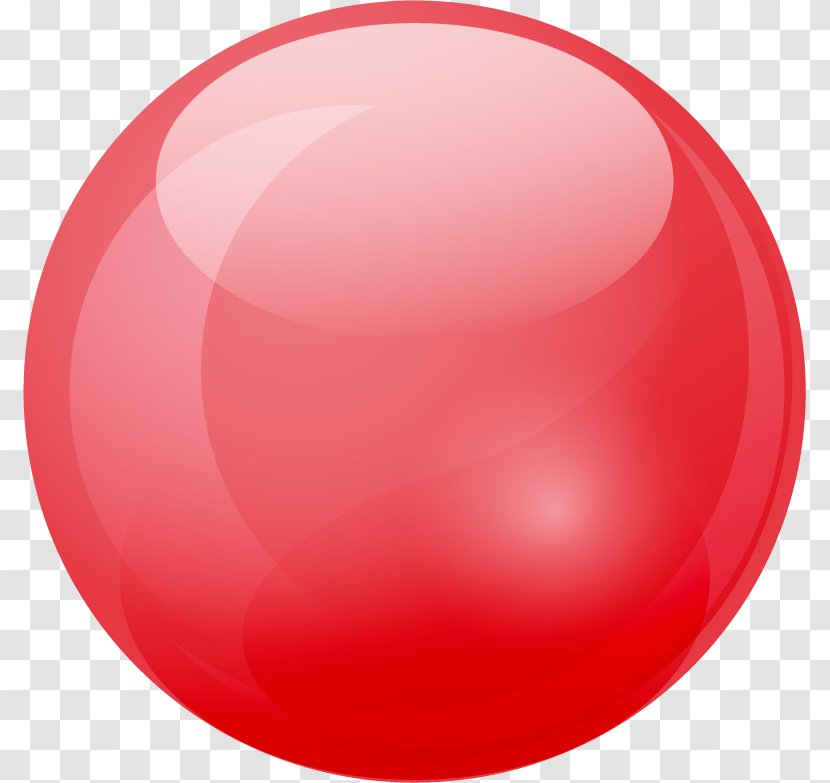 Marble Ball, Red. - Drawing - Ball Transparent PNG